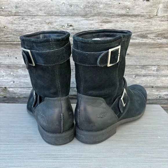 UGG LANCING BUCKLE BOOTS