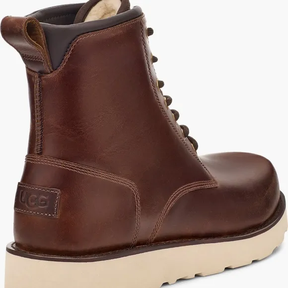 Ugg Men's Brown Leather Boots