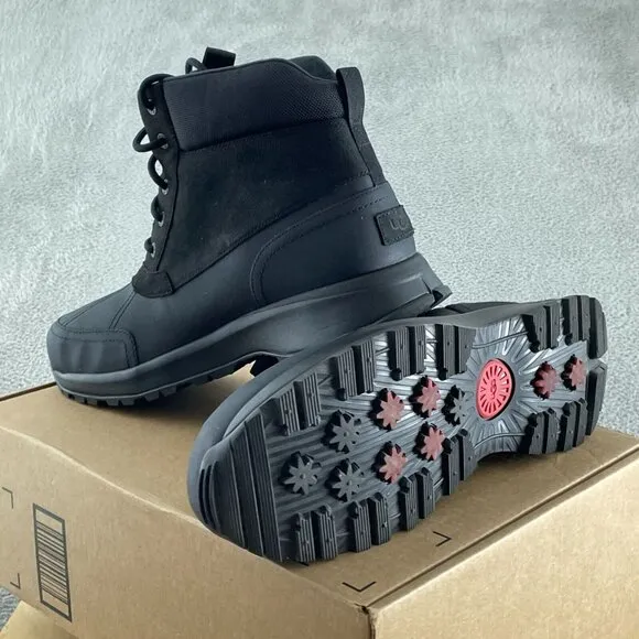 UGG Men's Emmett Duck Boot Black 13 Durable Rubber Sole NWOB S016