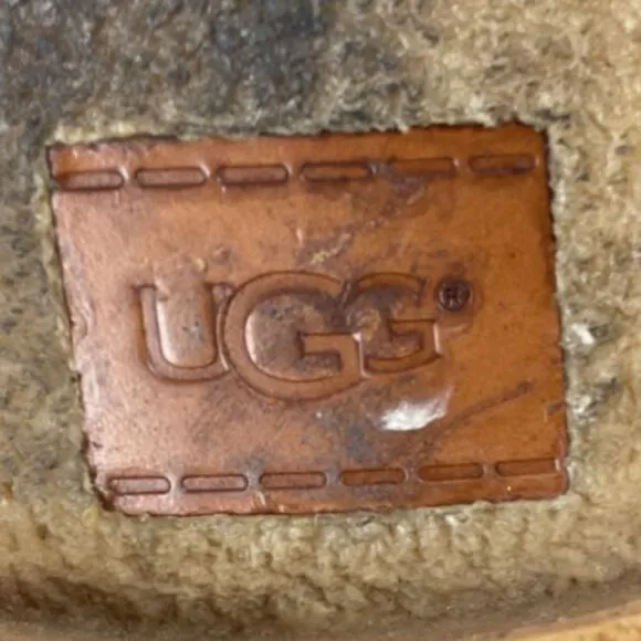 Ugg Men's Leighton Brown Leather Waterproof Crepe Sole Chukka Boots Sz 9M (3275)