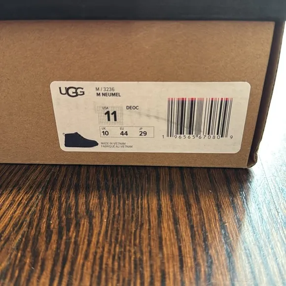 UGG Men's Navy Boots size 11