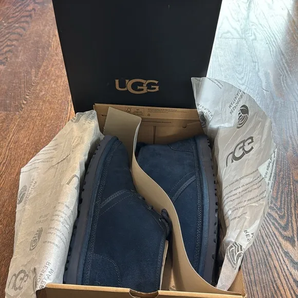 UGG Men's Navy Boots size 11