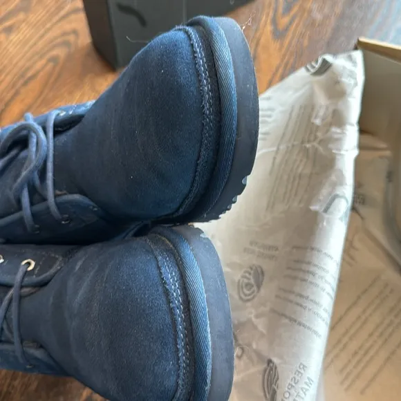 UGG Men's Navy Boots size 11