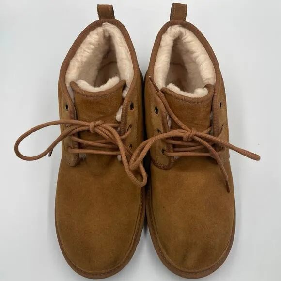 UGG NEUMEL Chestnut Sherpa Lined Boots Shoes Uggs 11 Brown 44