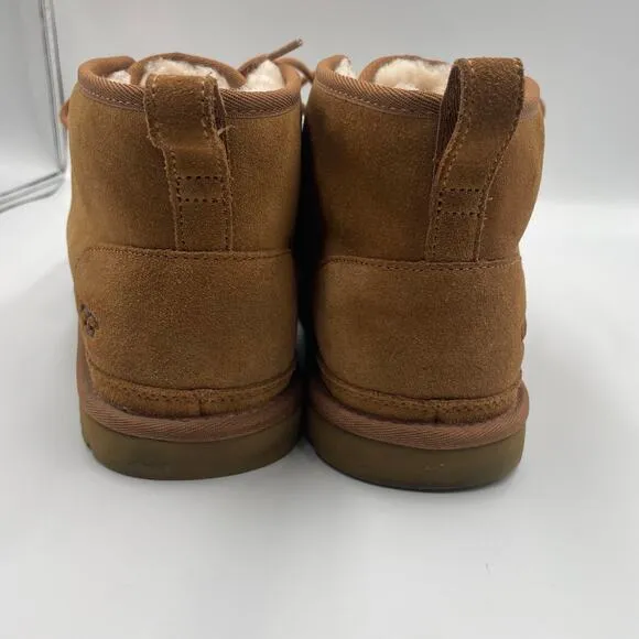 UGG NEUMEL Chestnut Sherpa Lined Boots Shoes Uggs 11 Brown 44