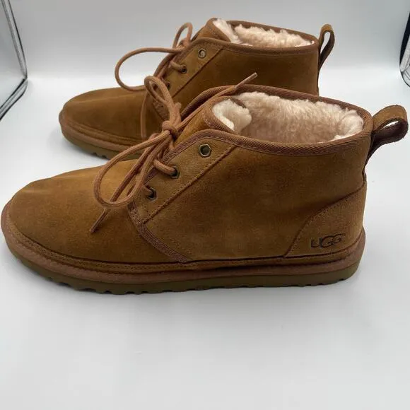 UGG NEUMEL Chestnut Sherpa Lined Boots Shoes Uggs 11 Brown 44