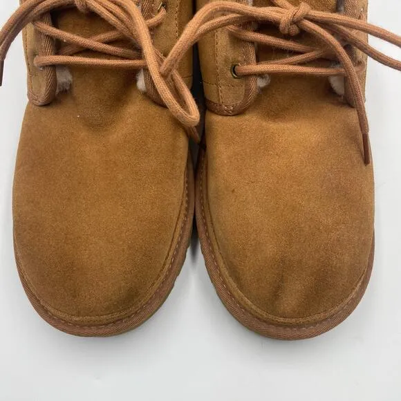 UGG NEUMEL Chestnut Sherpa Lined Boots Shoes Uggs 11 Brown 44