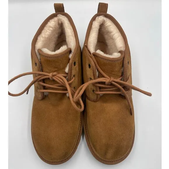 UGG NEUMEL Chestnut Sherpa Lined Boots Shoes Uggs 11 Brown 44