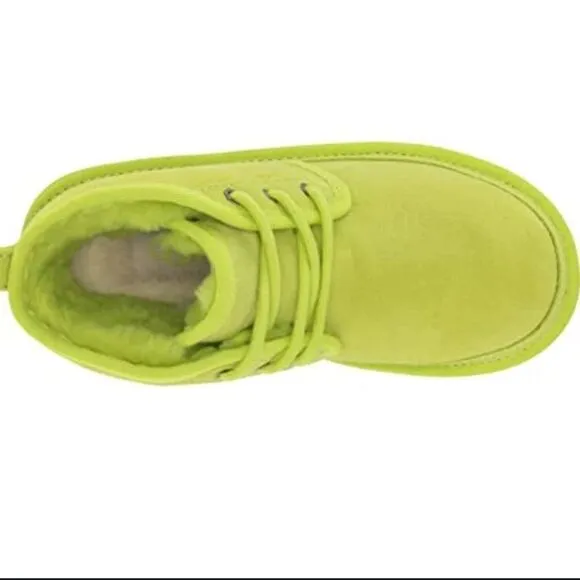 UGG NEUMEL Lime Green Woman’s Boots Size 5
