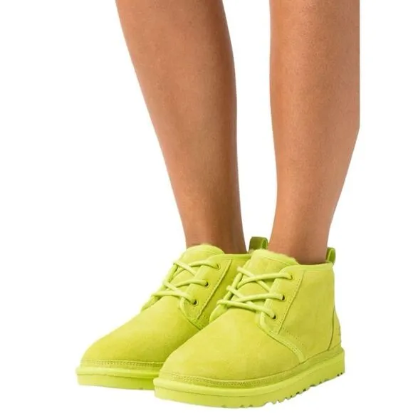 UGG NEUMEL Lime Green Woman’s Boots Size 5