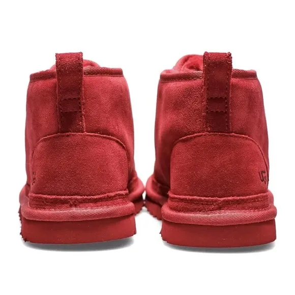 UGG Neumel Red Suede Chukka Ankle Boots Shoes Mens Size 13 New Fast Ship