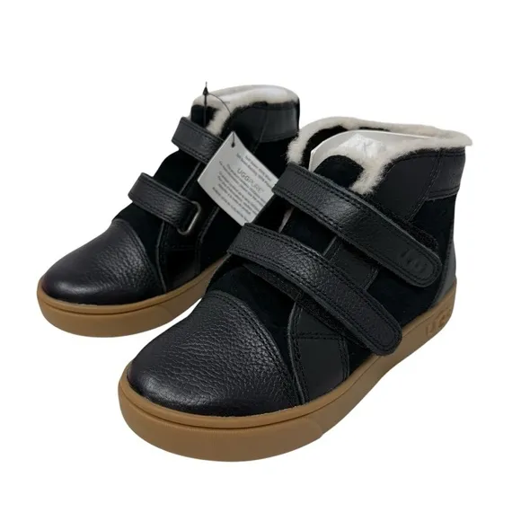 UGG Rennon II Black Size 11 Toddler shoes boots NWT