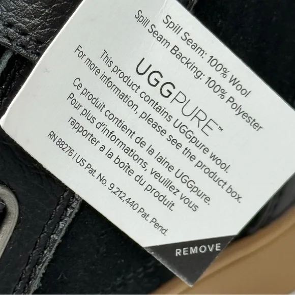 UGG Rennon II Black Size 11 Toddler shoes boots NWT