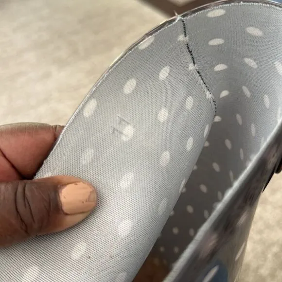 Ugg Shoes Ugg Australia Shaye Charcoal Polka Dot Tall Rubber Rain 11