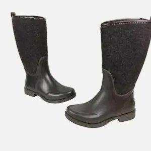 UGG Waterproof Reignfall Chocolate Brown Slip on Boots sz. 5