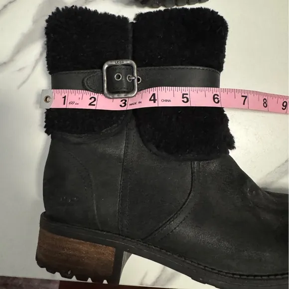 UGG‎ Women Blayre II Shearling GenuineCuff Suede Boots