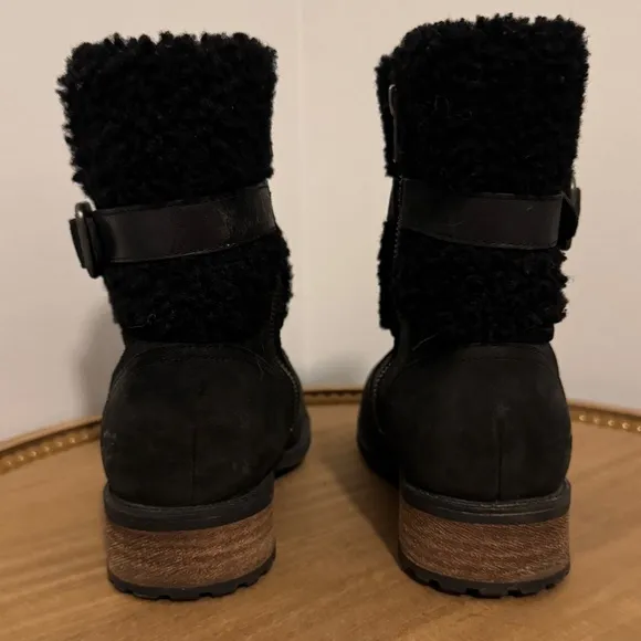 UGG‎ Women Blayre II Shearling GenuineCuff Suede Boots
