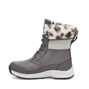 UGG | Zaylee Leopard Waterproof Charcoal Snow Boots NEW