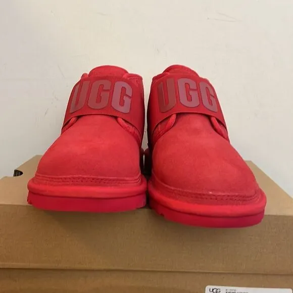 UGG Neumel II Graphic Boots Red USA Women Size 7/UK 5/EU 38