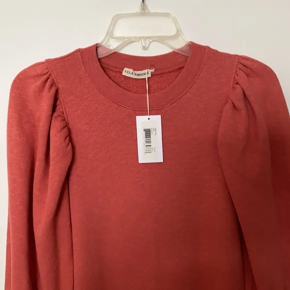Ulla Johnson Pink Puff Sleeve Dress