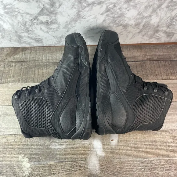 Under Armour Valsetz RTS 1.5 Men’s Black Tactical Combat Lace Up Boots Size 13