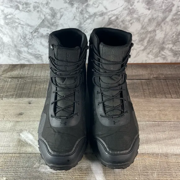 Under Armour Valsetz RTS 1.5 Men’s Black Tactical Combat Lace Up Boots Size 13
