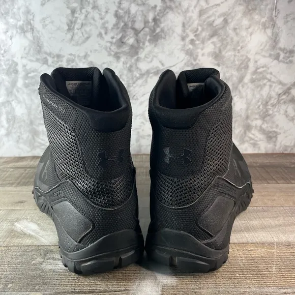 Under Armour Valsetz RTS 1.5 Men’s Black Tactical Combat Lace Up Boots Size 13