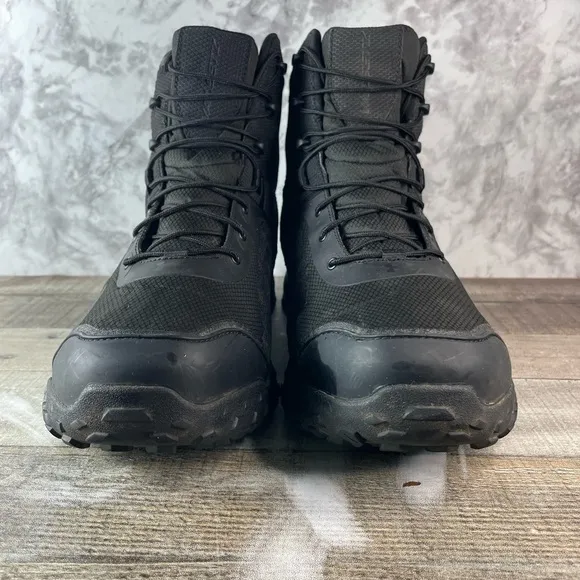 Under Armour Valsetz RTS 1.5 Men’s Black Tactical Combat Lace Up Boots Size 13