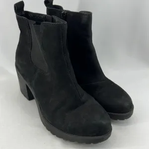 Vagabond Grace Black Nubuck chelsea Boots