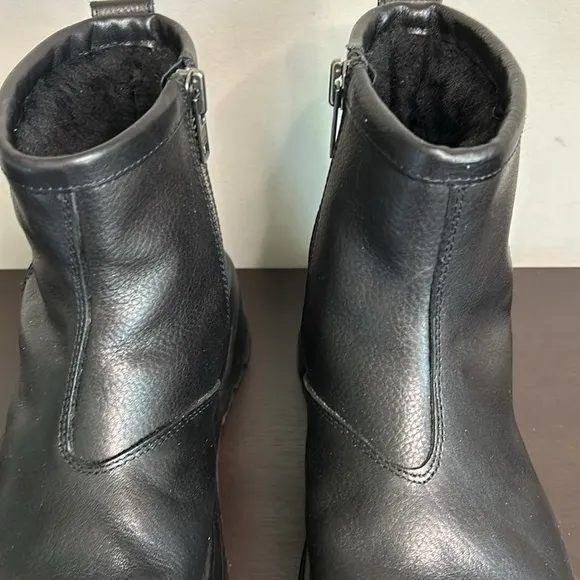VAGABOND Shoemakers Boot Men’s Isac Black Leather Winter Curling Boot 42 NEW