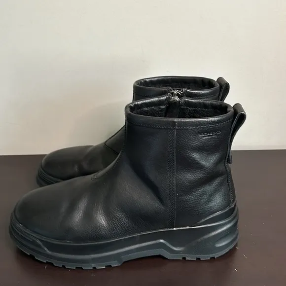 VAGABOND Shoemakers Boot Men’s Isac Black Leather Winter Curling Boot 42 NEW