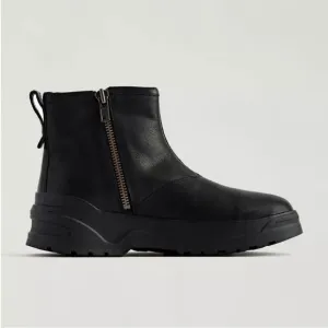VAGABOND Shoemakers Boot Men’s Isac Black Leather Winter Curling Boot 42 NEW