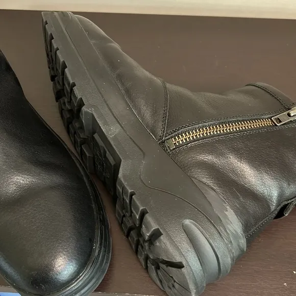 VAGABOND Shoemakers Boot Men’s Isac Black Leather Winter Curling Boot 42 NEW