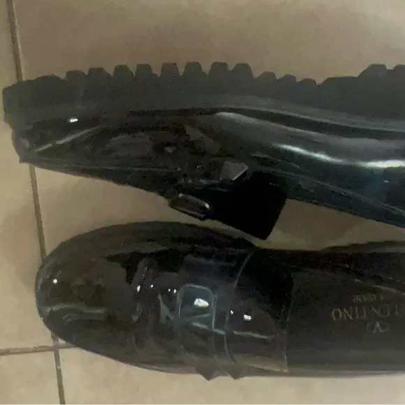Valentino Garavani Men's Black Loafers