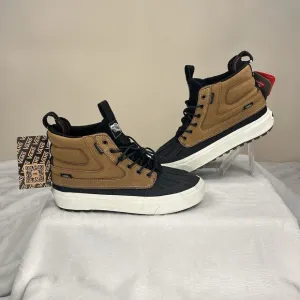 Vans MTE-2 SK8-HI Del Pato Black Brown Waterproof Shoes Men 7.5 Women's 9 Nwob