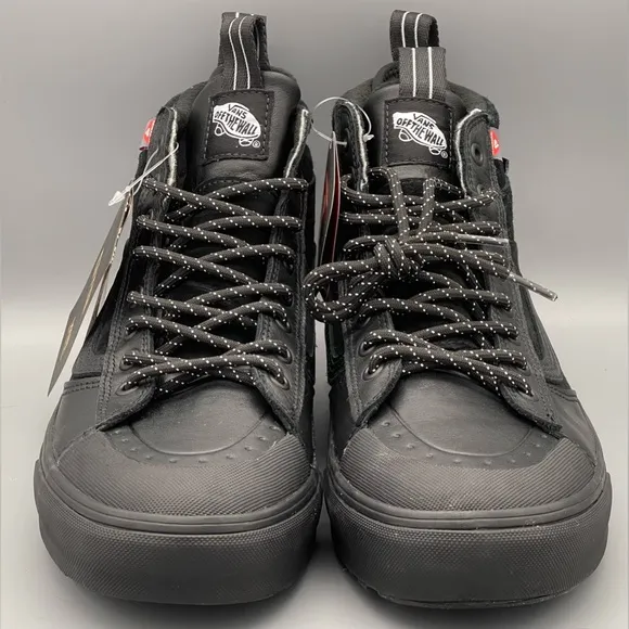 Vans Sk8 Hi Mte 2 Black/Black 3M Primaloft Hydroguard Boots Men’s 8 &amp; 9 NEW