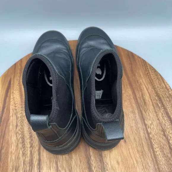 Vans UA Colfax Chelsea Boots Mens 9 Alex Knost Lee-Ann Curren Iridescent Black