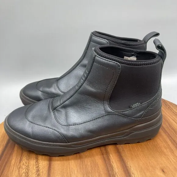 Vans UA Colfax Chelsea Boots Mens 9 Alex Knost Lee-Ann Curren Iridescent Black