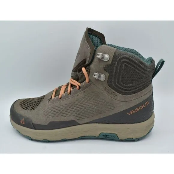 Vasque Womens Size 7.5 Breeze LT NTX Mid Bungee Cord Hiking Boots Shoes