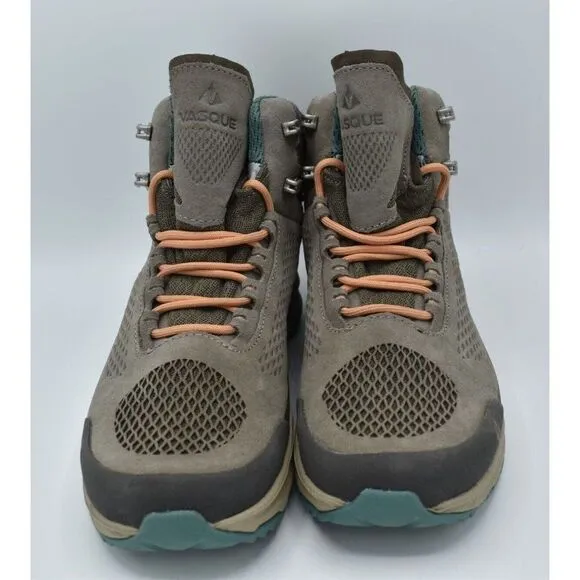 Vasque Womens Size 7.5 Breeze LT NTX Mid Bungee Cord Hiking Boots Shoes