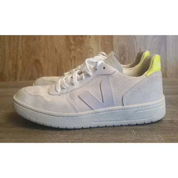 Veja V-10 Casual Sneaker Shoes Women's Size 6 Beige