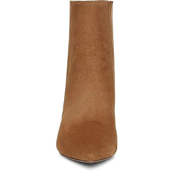 Veronica Beard Womens Lisa 70 Brown Suede Ankle Chelsea Boots Shoes Used