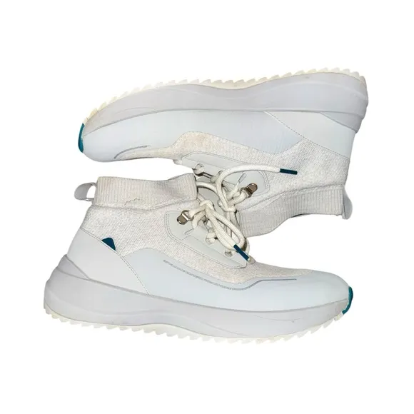 Vessi Cloudburst High Top Stormburst White Women’s Size 10 Waterproof