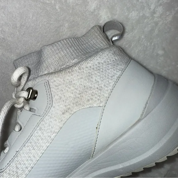 Vessi Cloudburst High Top Stormburst White Women’s Size 10 Waterproof