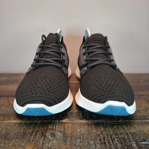 Vessi Everyday 2.0 Mens Size 7 Lace Up Waterproof Shoes Sneakers Black White