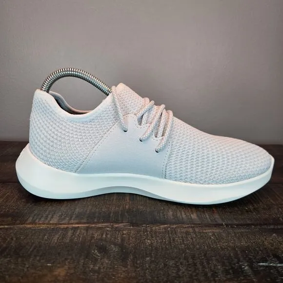 Vessi Everyday Classic Sneaker Womens Size 8 Waterproof Shoes Pearl White