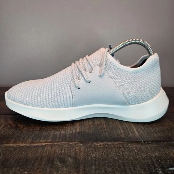 Vessi Everyday Classic Sneaker Womens Size 8 Waterproof Shoes Pearl White