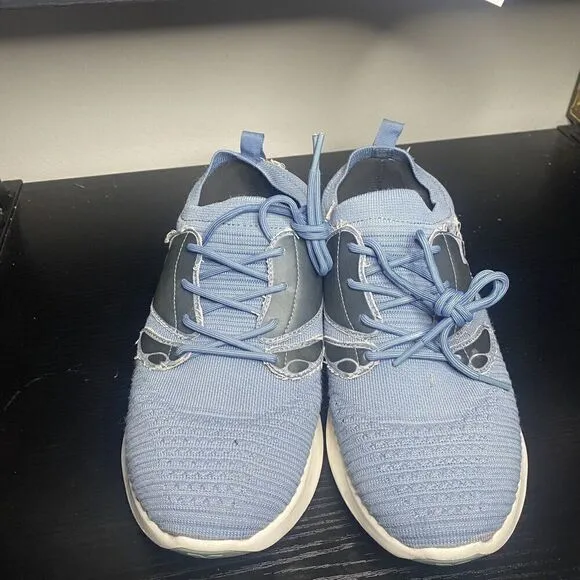 Vessi Everyday Move Mens Size 11 Comfort Shoes Sneakers Blue Knit