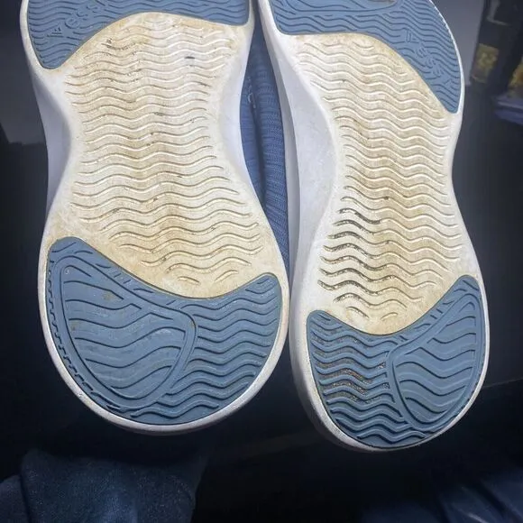 Vessi Everyday Move Mens Size 11 Comfort Shoes Sneakers Blue Knit