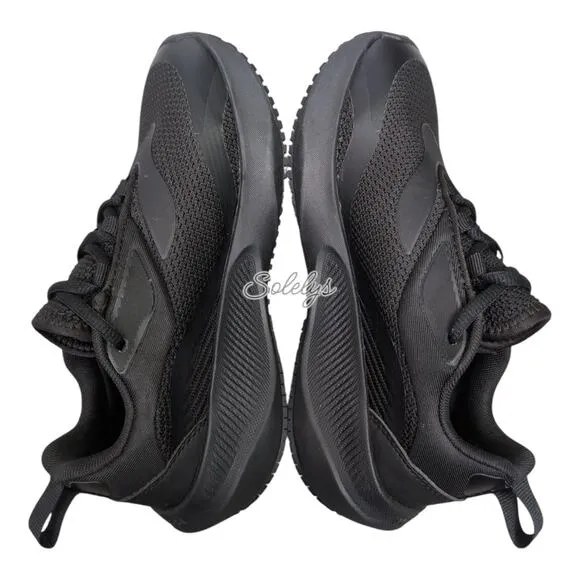 Vessi Tidal Black on Black Waterproof Dyma-Tex Vegan Lace Up Sneaker Womens 5.5